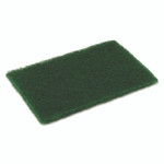 Disco Medium Duty Scouring Pad, 6 x 9, Green, 10/Pack, 6 Packs/Carton Product Image 