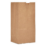 Ross & Wallace Paper Products Grocery Paper Bags, #1 Size, 3.5" x 2.25" x 6.63", Natural, 500/Bundle Product Image 