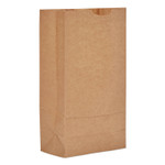 Ross & Wallace Paper Products Grocery Paper Bags, #10 Size, Extra-Heavy-Duty, 7" x 4.38" x 13.75", Natural, 500/Bundle Product Image 