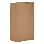 Ross & Wallace Paper Products Grocery Paper Bags, #3 Size, Extra-Heavy-Duty, 4.74" x 2.91" x 8.66", Natural, 500/Bundle Product Image 