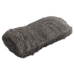 Industrial-Quality Steel Wool Hand Pads, #1 Medium, Steel Gray, 16 Pads/sleeve, 12 Sleeves/carton (GMA117004) Product Image 