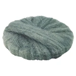 GMT Radial Steel Wool Pads, Grade 0 (Fine): Cleaning and Polishing, 20" Diameter, Gray, 12/Carton Product Image 