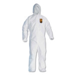 KleenGuard A20 Breathable Particle Protection Coveralls, Zip Closure, 3X-Large, White Product Image 