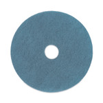 Boardwalk Burnishing Floor Pads, 20" Diameter, Aqua, 5/Carton Product Image 