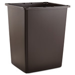 Rubbermaid Commercial Glutton Container, 56 gal, Plastic, Brown Product Image 