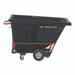 Rubbermaid Commercial 0.5 cu yd BRUTE Rotomolded Tilt Truck, 850 lb Capacity, Black Product Image 