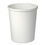 SOLO Flexstyle Double Poly Paper Containers, 32 oz, White, Paper, 25/Pack, 20 Packs/Carton Product Image 