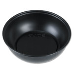 SOLO Polystyrene Portion Cups, 5.5 oz, Plastic, Black, 250/Bag, 10 Bags/Carton Product Image 