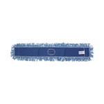 Boardwalk Dust Mop Head, Cotton/Synthetic Blend, 48" x 5", Blue Product Image 