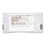 Good Day Amenity Bar Soap, Pleasant Scent, # 1/2, 1,000/Carton Product Image 
