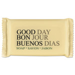 Good Day Amenity Bar Soap, Pleasant Scent, # 1 1/2, 500/Carton Product Image 