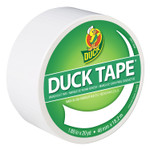 Duck Colored Duct Tape, 3" Core, 1.88" x 20 yds, White Product Image 