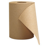 GEN Hardwound Roll Towels, 1-Ply, 8" x 300 ft, Brown, 12 Rolls/Carton (GEN1804) View Product Image