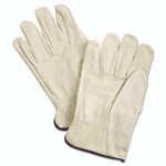 MCR Safety Unlined Pigskin Driver Gloves, Cream, X-Large, 12 Pairs Product Image 