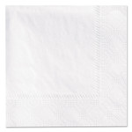 Hoffmaster Beverage Napkins, 2-Ply, 9 1/2 x 9 1/2, White, 3000/Carton Product Image 
