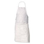 KleenGuard A20 Apron, 28" x 40",  One Size Fits All, White Product Image 