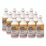 Zep Professional Alkaline Drain Opener Quart Bottle, 12/Carton Product Image 
