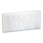 3M Doodlebug Scrub Pad, 4.63 x 10, White, 5/Pack, 4 Packs/Carton Product Image 