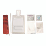 Medline Biohazard Fluid Clean-Up Kit, 10.3 x 1.6 x 10.5, 7 Pieces, Synthetic-Fabric Bag Product Image 