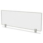 Linea Italia Trento Line Dividing Panel, Polycarbonate, 47.13w x 1.75d x 15.5h, Translucent Product Image 