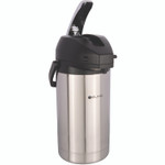 BUNN 3 Liter Lever Action Airpot, Stainless Steel/Black Product Image 