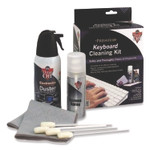 Dust-Off Premium Keyboard Cleaning Kit, 1.69 oz Spray, 3.5 oz Compressed Gas Duster, Microfiber Cleaning Cloth, Swabs Product Image 