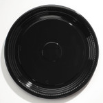WNA Caterline Casuals Thermoformed Platters, 18" Diameter, Black, Plastic, 25/Carton Product Image 