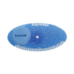 Boardwalk Curve Solid Air Freshener, Cotton Blossom, Blue, 10/Box Product Image 