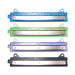 McGill 6-Sheet Trident Binder Punch, Three-Hole, 1/4" Holes, Assorted Colors Product Image 