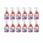 Boardwalk Natural Grease and Grime Cleaner, Unscented, 32 oz Spray Bottle, 12/Carton Product Image 