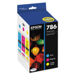 Epson T786520-S (786) DURABrite Ultra Ink, Cyan/Magenta/Yellow Product Image 