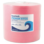 Boardwalk Hydrospun Wipers, 12 x 12, Red, 475/Roll Product Image 