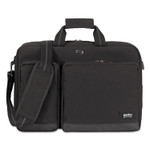 Solo Urban Hybrid Briefcase, Fits Devices Up to 15.6", Polyester, 5 x 17.25 x 17.24, Black Product Image 