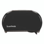 Boardwalk Standard Twin Toilet Tissue Dispenser, 13 x 6.75 x 8.75, Black Product Image 