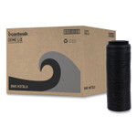 Boardwalk Hot Cup Lids, Fits 8 oz Hot Cups, Plastic, Black, 1,000/Carton Product Image 