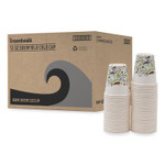 Boardwalk Deerfield Printed Paper Cold Cups, 12 oz, 50/Sleeve, 20 Sleeves/Carton Product Image 