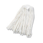 Boardwalk Cut-End Wet Mop Head, Rayon, No. 20, White, 12/Carton Product Image 