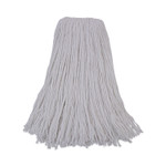 Boardwalk Mop Head, Premium Standard Head, Rayon Fiber, 32oz, White, 12/Carton Product Image 