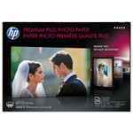 HP Premium Plus Photo Paper, 11.5 mil, 11 x 17, Glossy White, 25/Pack (HEWCV065A) View Product Image
