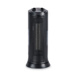 Alera Mini Tower Ceramic Heater, 1,500 W, 7.37 x 7.37 x 17.37, Black Product Image 