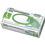 Medline Professional Series Aloetouch Gloves - 5.9 mil Thickness x 9.50" Glove Length - Large Size - Green - Latex-free, Non-sterile, Textured - For Laboratory Application Product Image 