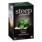 Bigelow steep Tea, Mint, 1.41 oz Tea Bag, 20/Box Product Image 