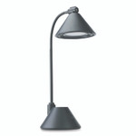 Alera LED Task Lamp, 5.38w x 9.88d x 17h, Black Product Image 