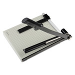Dahle Vantage Guillotine Paper Trimmer/Cutter, 15 Sheets, 12" Cut Length, Metal Base, 10 x 12.75 Product Image 