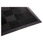 Guardian Parquet Wiper Scraper Mat, 24 x 36, Black Product Image 