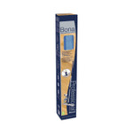 Bona Hardwood Floor Care Kit, 18" Wide Microfiber Head, 72" Silver/Blue Aluminum Handle Product Image 