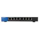 LINKSYS Business Desktop Gigabit PoE+ Switch, 8 Ports Product Image 