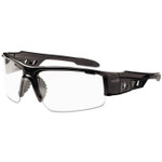 Ergodyne Dagr Clear Lens Safety Glasses - Recommended for: Sport, Shooting, Boating, Hunting, Fishing, Skiing, Construction, Landscaping, Carpentry, Shower - UVA, UVB, UVC, Debris, Dust Protection Product Image 