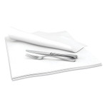 Cascades PRO Select Dinner Napkins, 1-Ply, 15 x 15, White, 1000/Carton Product Image 