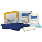 First Aid Only Small Wound Dressing Kit, Includes Gauze, Tape, Gloves, Eye Pads, Bandages Product Image 